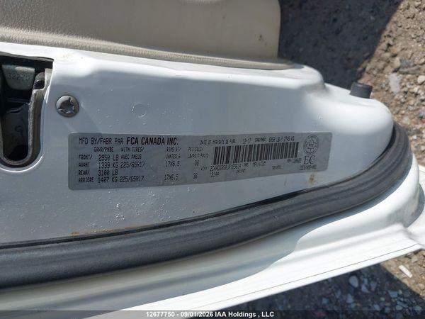 2018 DODGE GRAND CARAVAN SE — I9