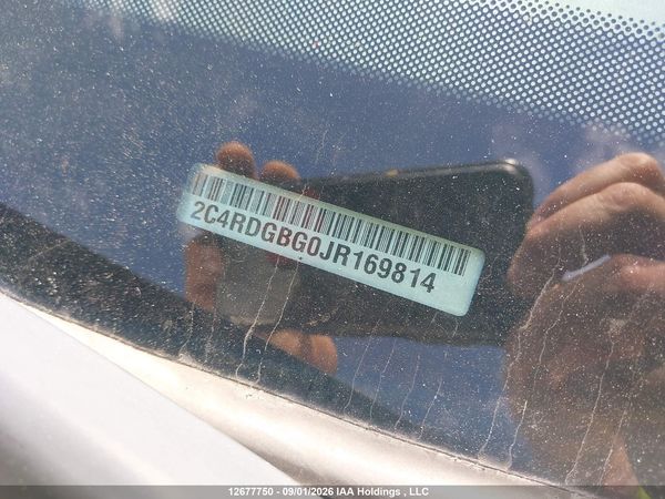2018 DODGE GRAND CARAVAN SE — I18