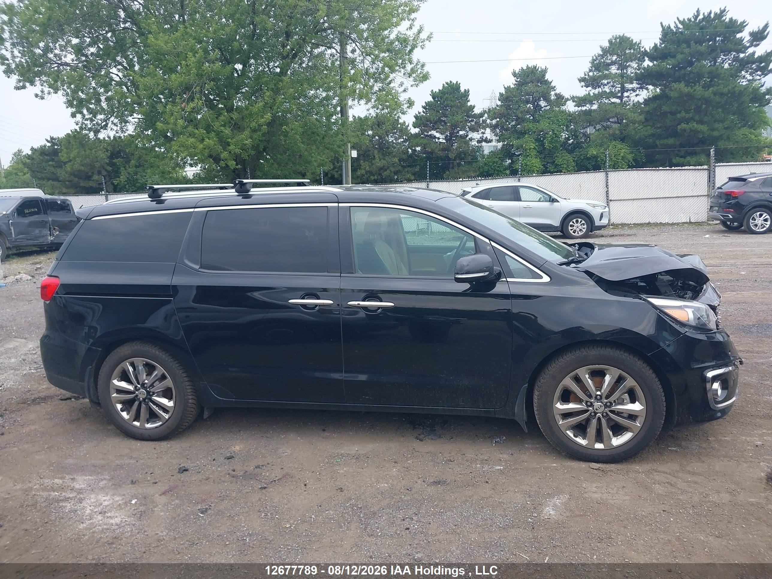 2018 KIA SEDONA SXL