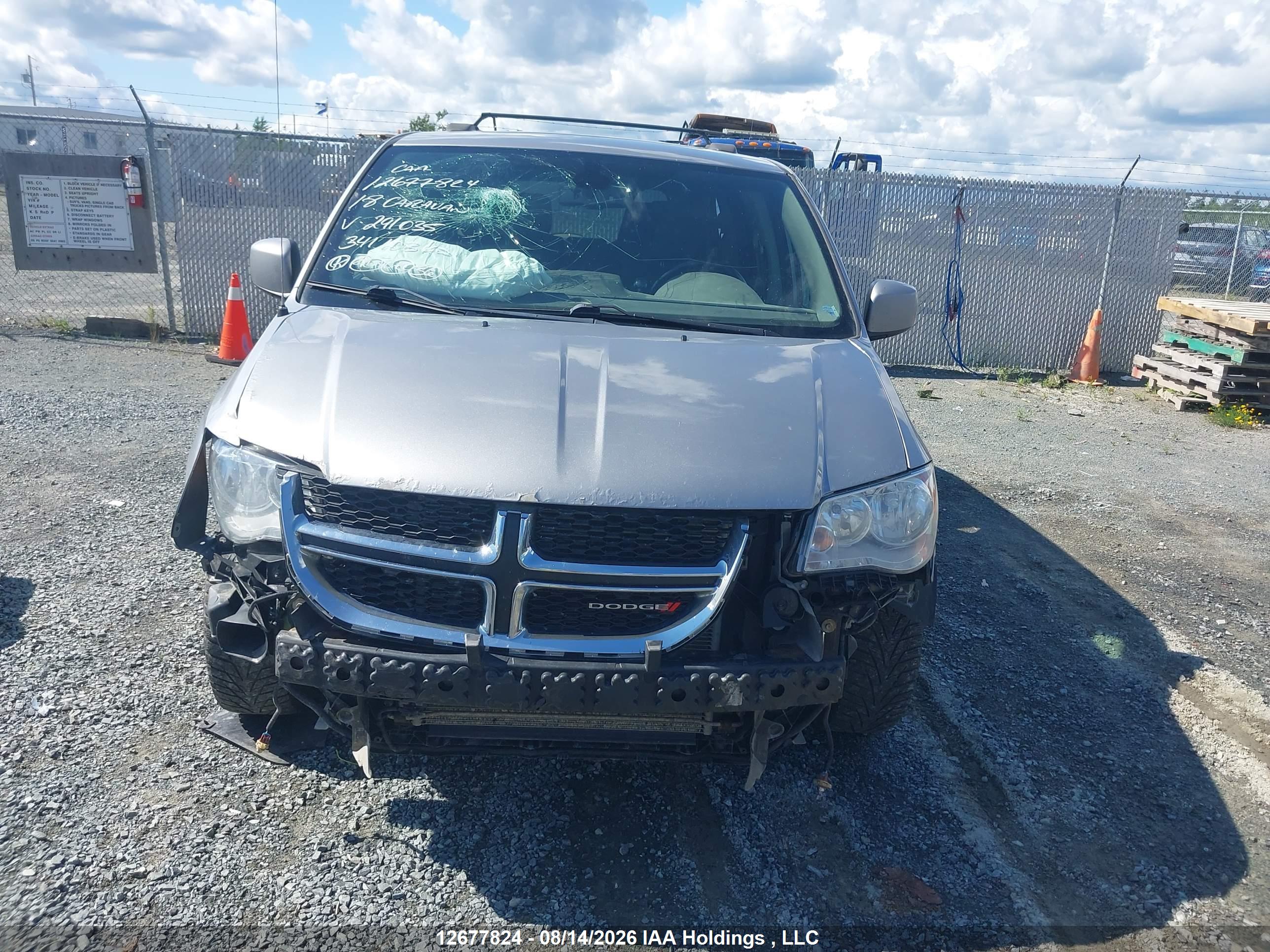 2018 DODGE GRAND CARAVAN SE