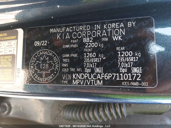 2023 KIA SPORTAGE LX