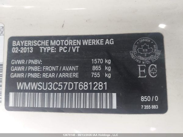 2013 MINI COOPER