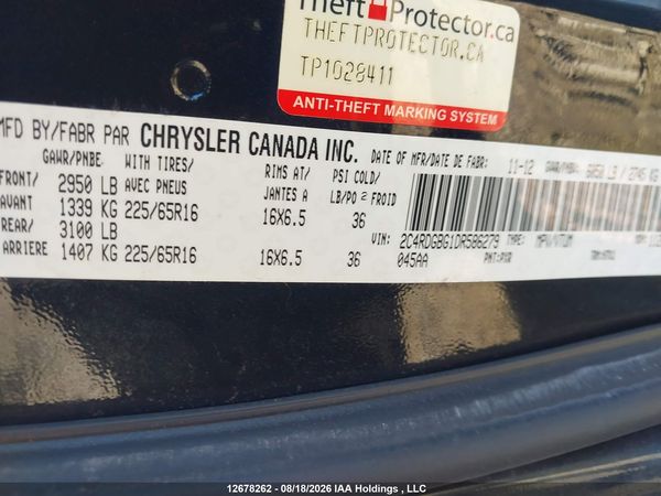 2013 DODGE GRAND CARAVAN SE/SXT