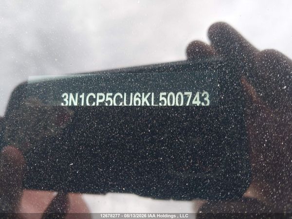 2019 NISSAN KICKS S/SR/SV