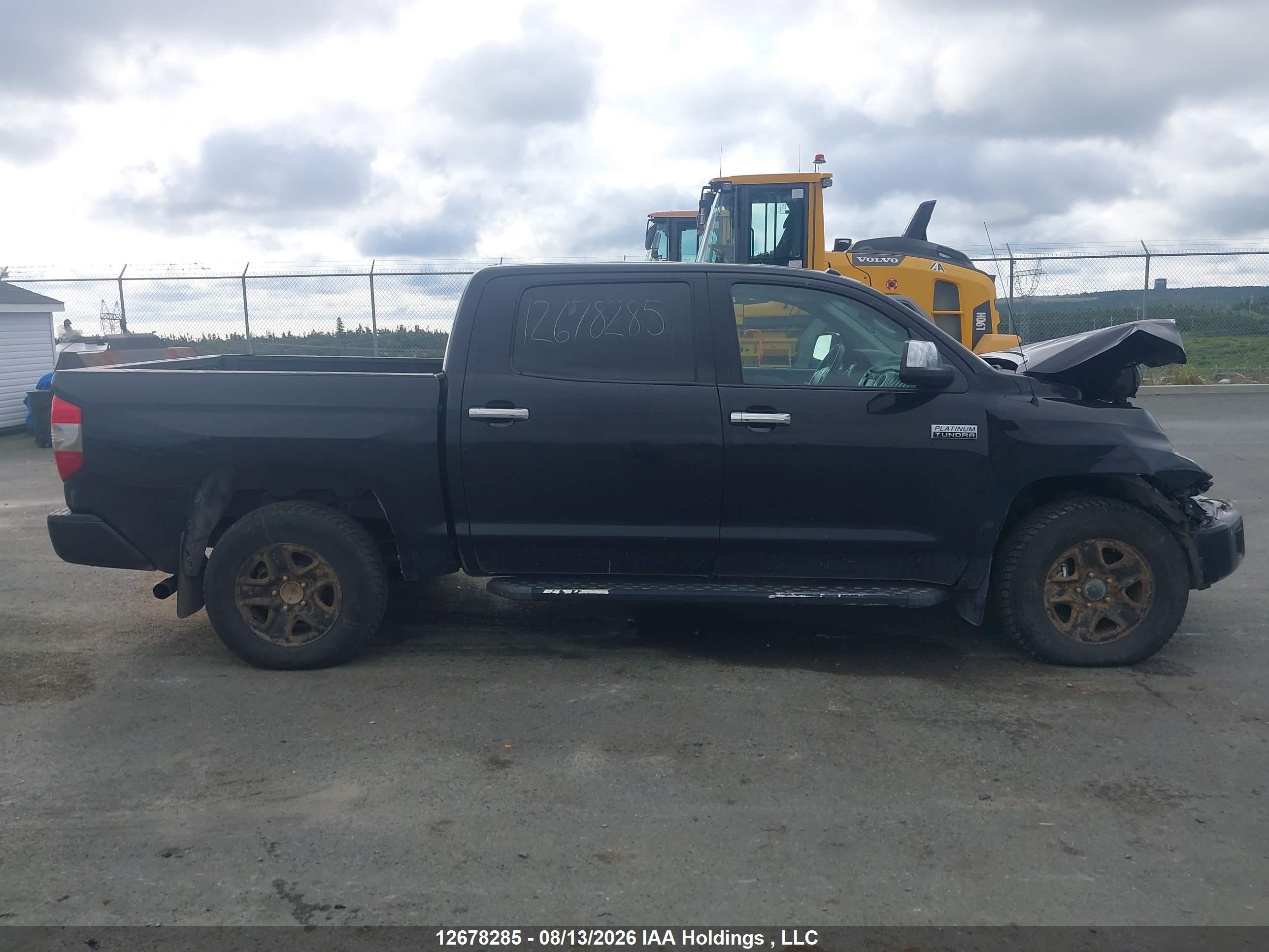 2016 TOYOTA TUNDRA PLATINUM 5.7L V8