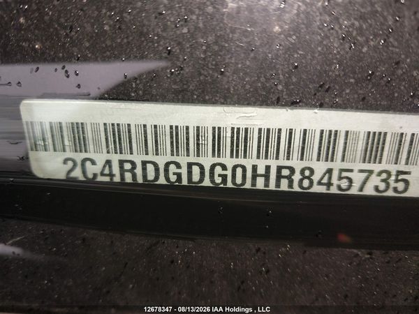 2017 DODGE GRAND CARAVAN CREW