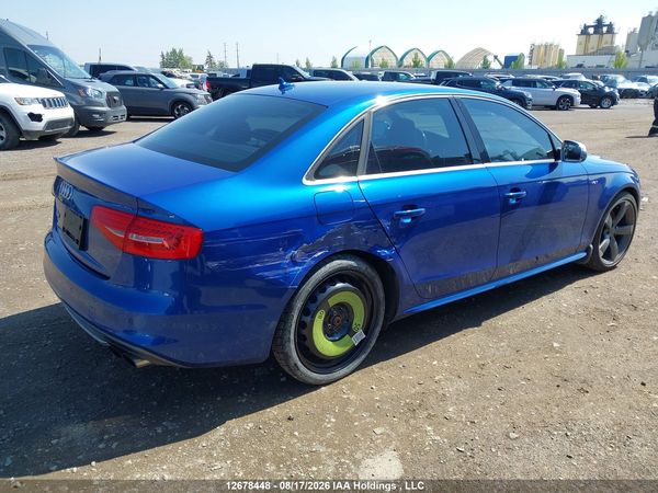 2015 AUDI S4 — I4