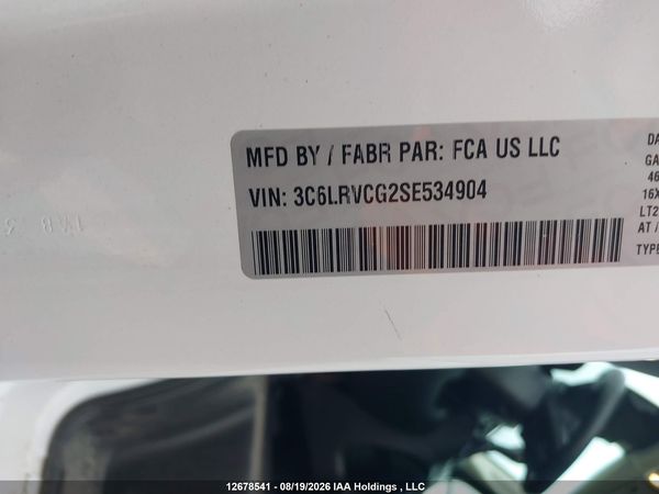 2025 RAM PROMASTER 2500 2500 HIGH
