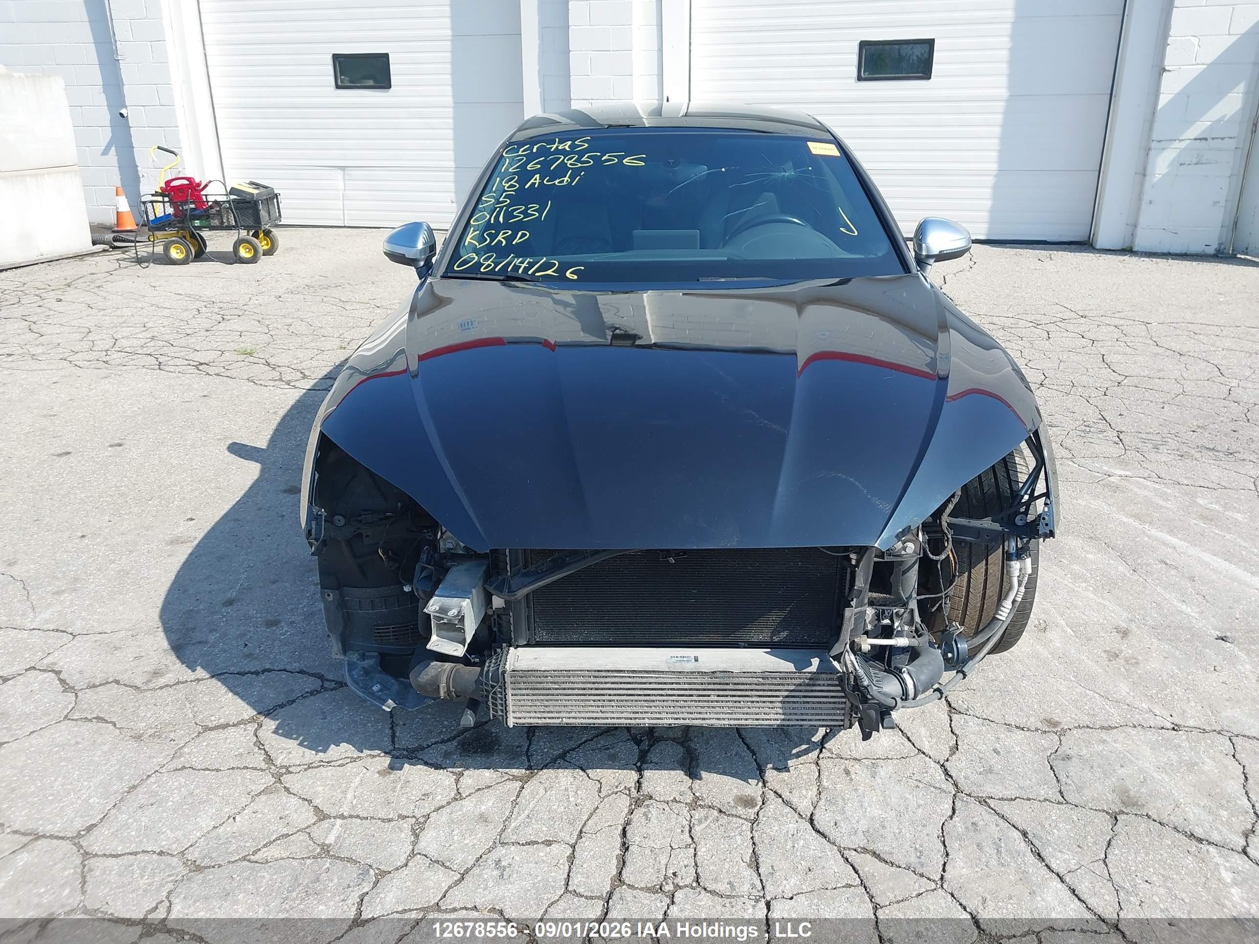 2018 AUDI S5 PRESTIGE