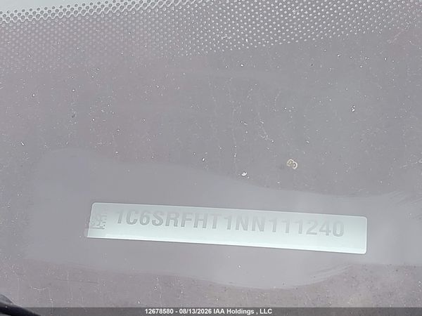 2022 RAM 1500 LIMITED — I9