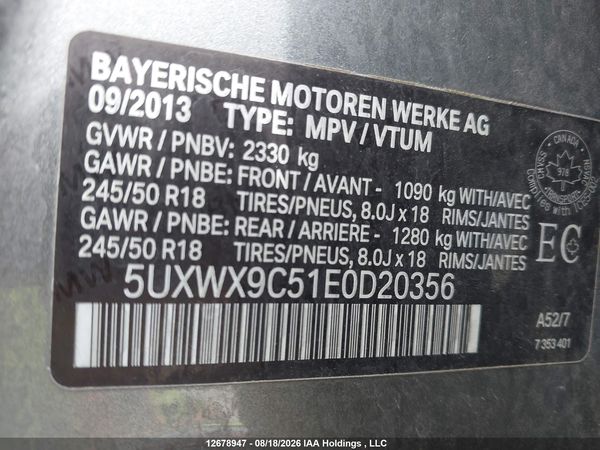 2014 BMW X3 xDrive28i