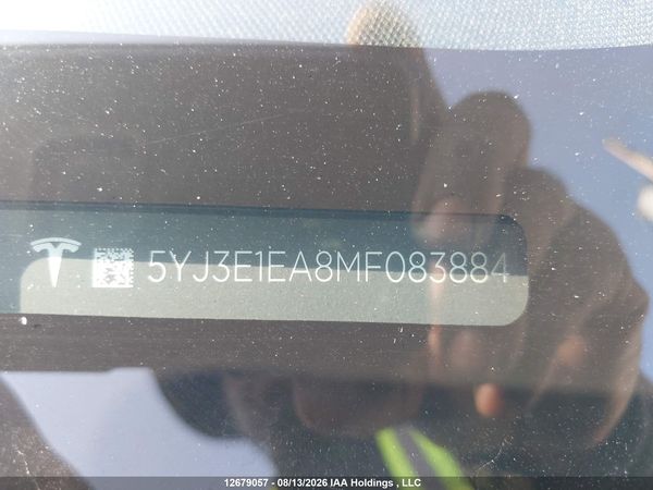 2021 TESLA MODEL 3