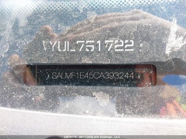 2012 LAND ROVER RANGE ROVER SUPERCHARGED