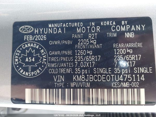 2026 HYUNDAI TUCSON PREFERRED AWD