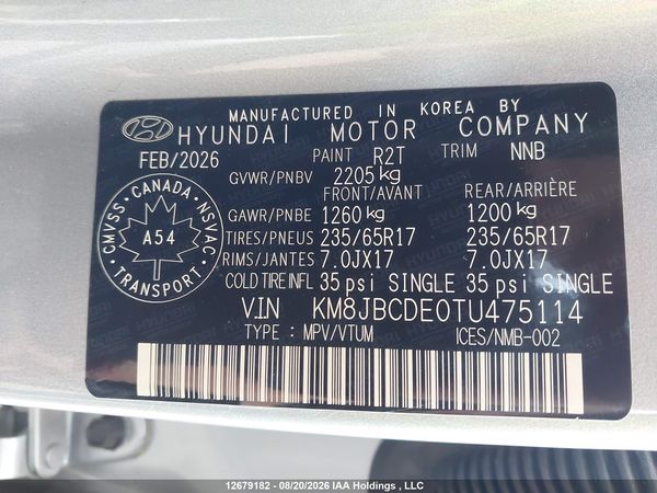 2026 HYUNDAI TUCSON PREFERRED AWD