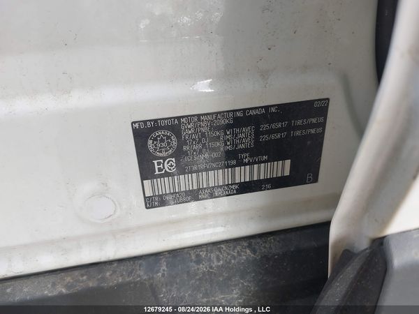 2022 TOYOTA RAV4 XLE