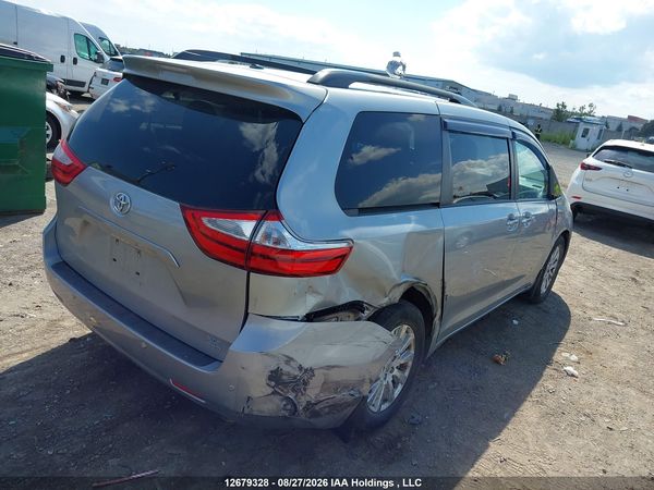 2017 TOYOTA SIENNA XLE 7 PASSENGER