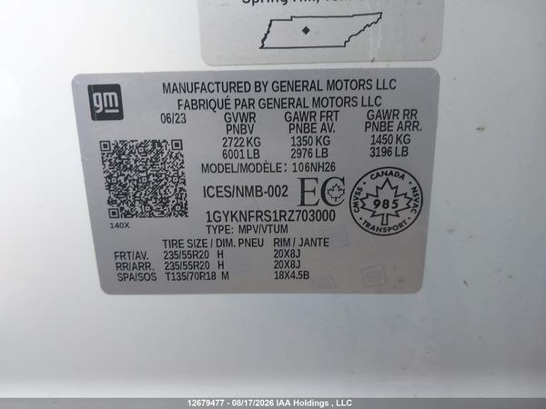 2024 CADILLAC XT5 PREMIUM LUXURY