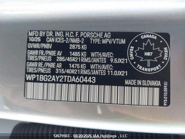 2026 PORSCHE CAYENNE GTS COUPE
