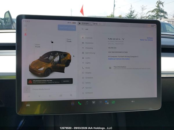 2022 TESLA MODEL Y LONG RANGE — I7