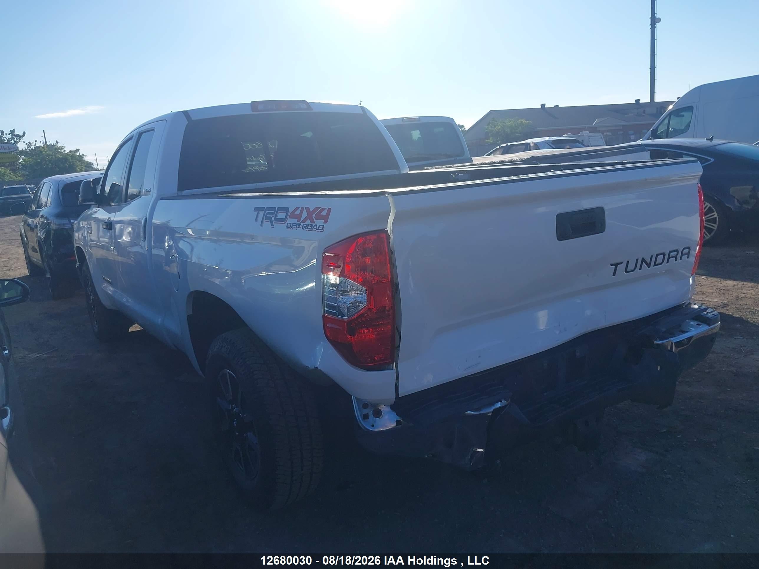 2018 TOYOTA TUNDRA SR5 PLUS 5.7L V8