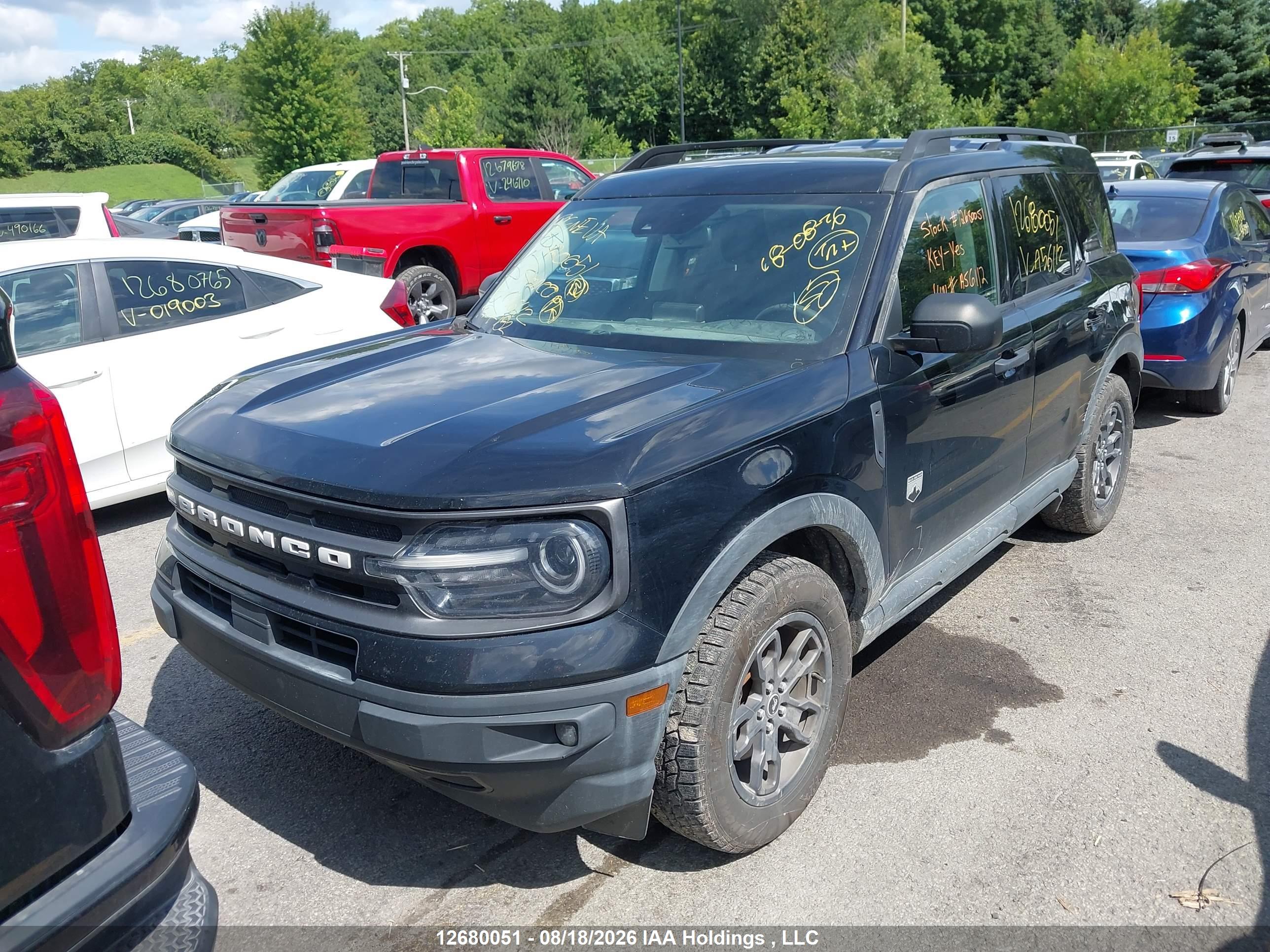2021 FORD BRONCO SPORT BIG BEND