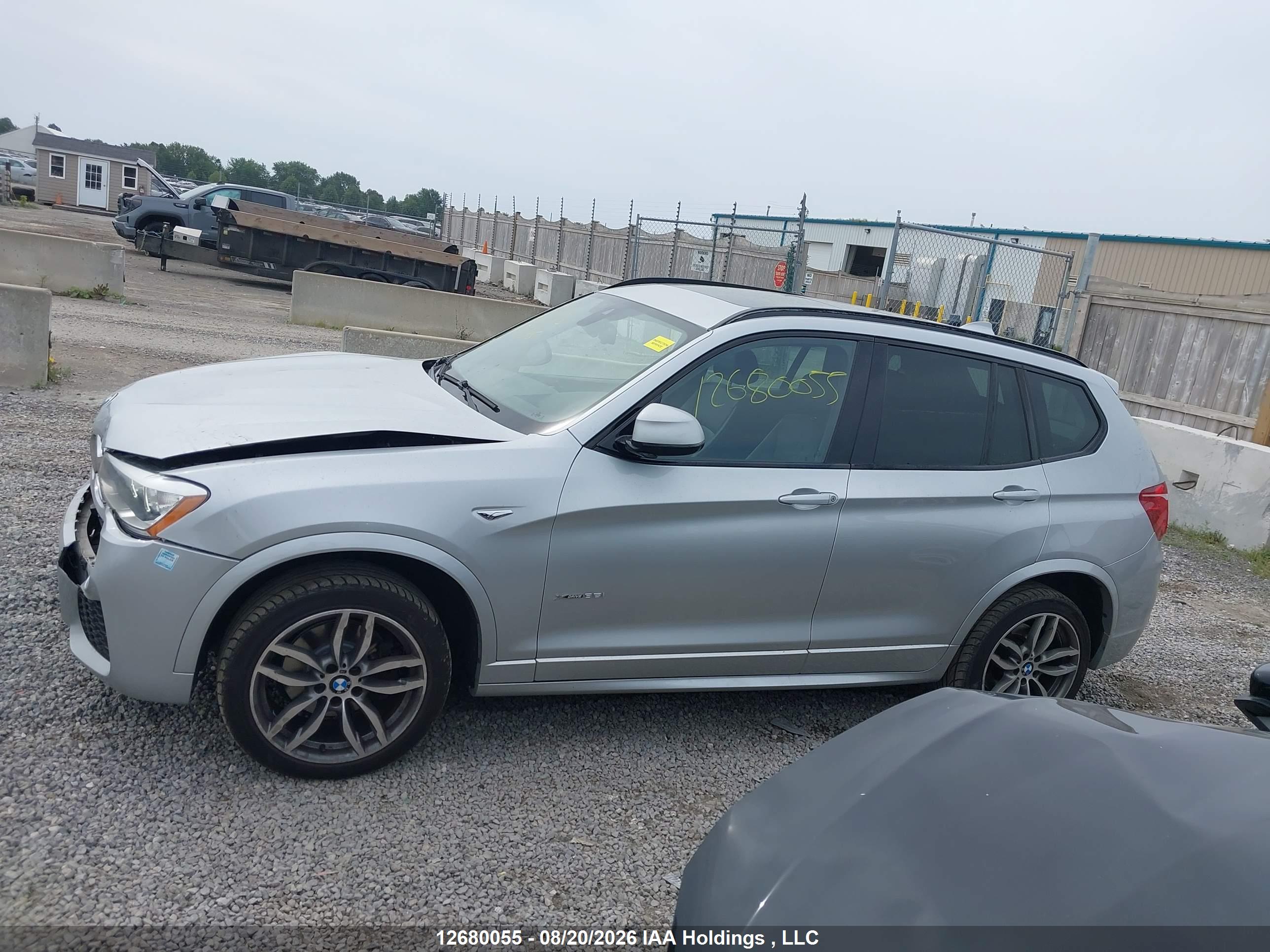 2015 BMW X3 XDRIVE35i