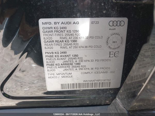 2023 AUDI Q5 45 PROGRESSIV