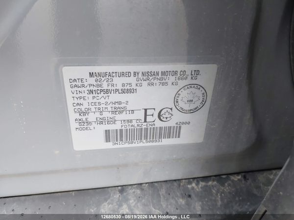 2023 NISSAN KICKS S
