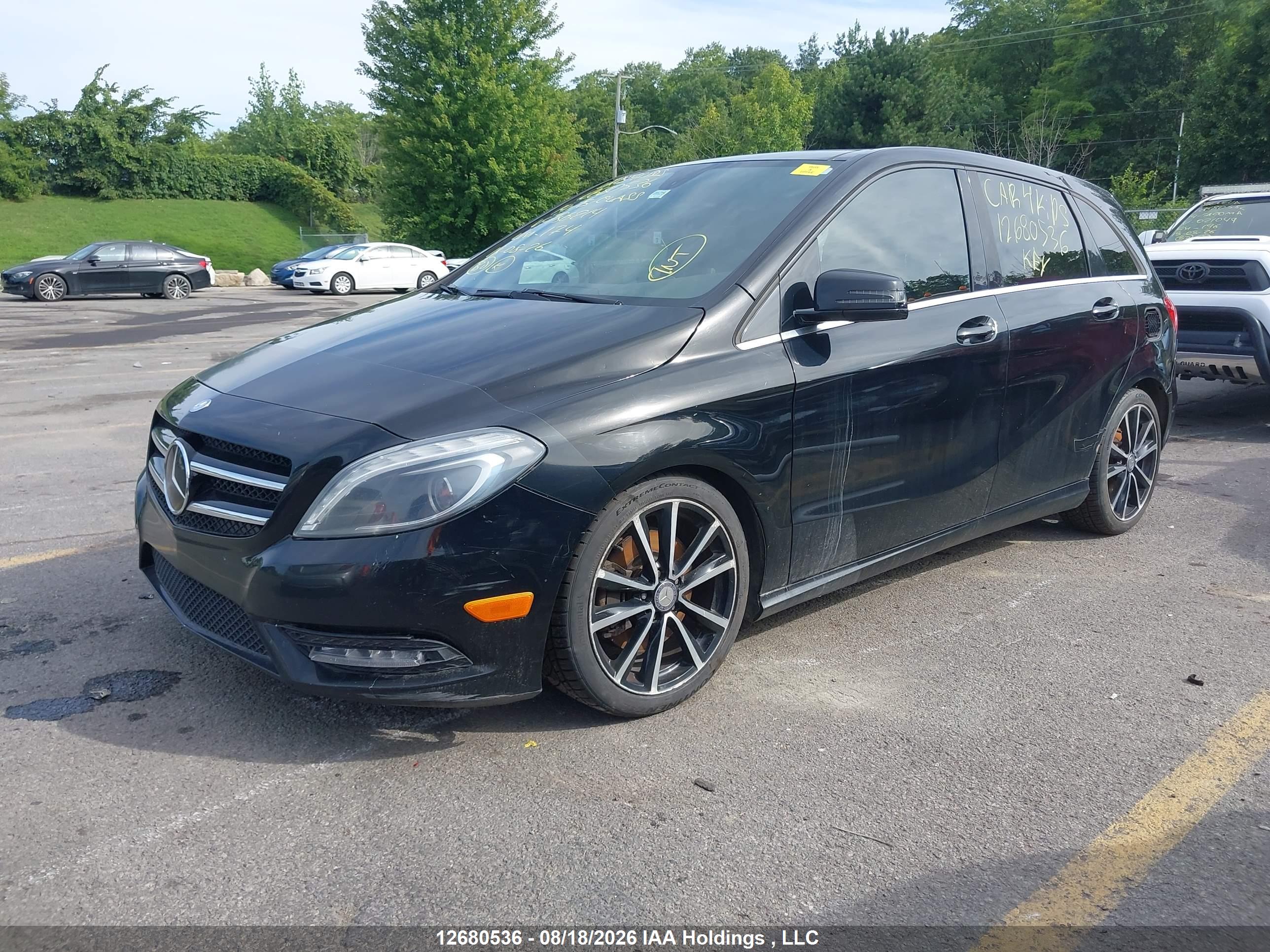 2014 MERCEDES-BENZ B-CLASS B250 — I2