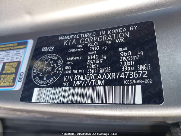 2024 KIA SELTOS EX/EX PREMIUM — I9