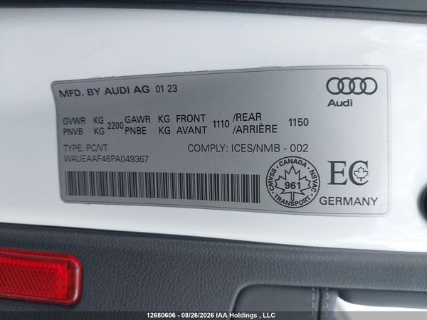 2023 AUDI A4 SEDAN