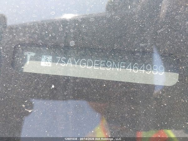 2022 TESLA MODEL Y