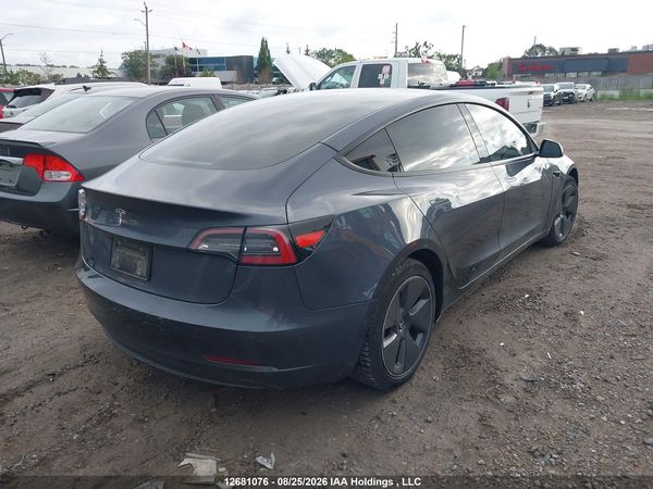 2022 TESLA MODEL 3 RWD/STANDARD RANGE