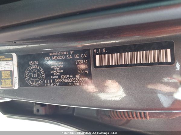 2024 KIA FORTE LX/LXS