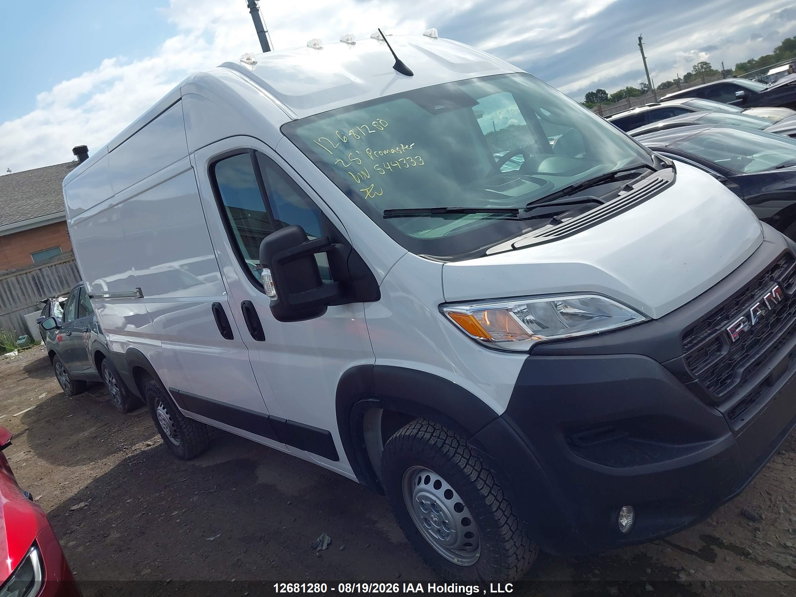 2025 RAM PROMASTER 2500 2500 HIGH