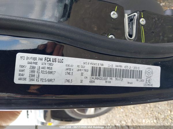 2016 JEEP PATRIOT SPORT/NORTH