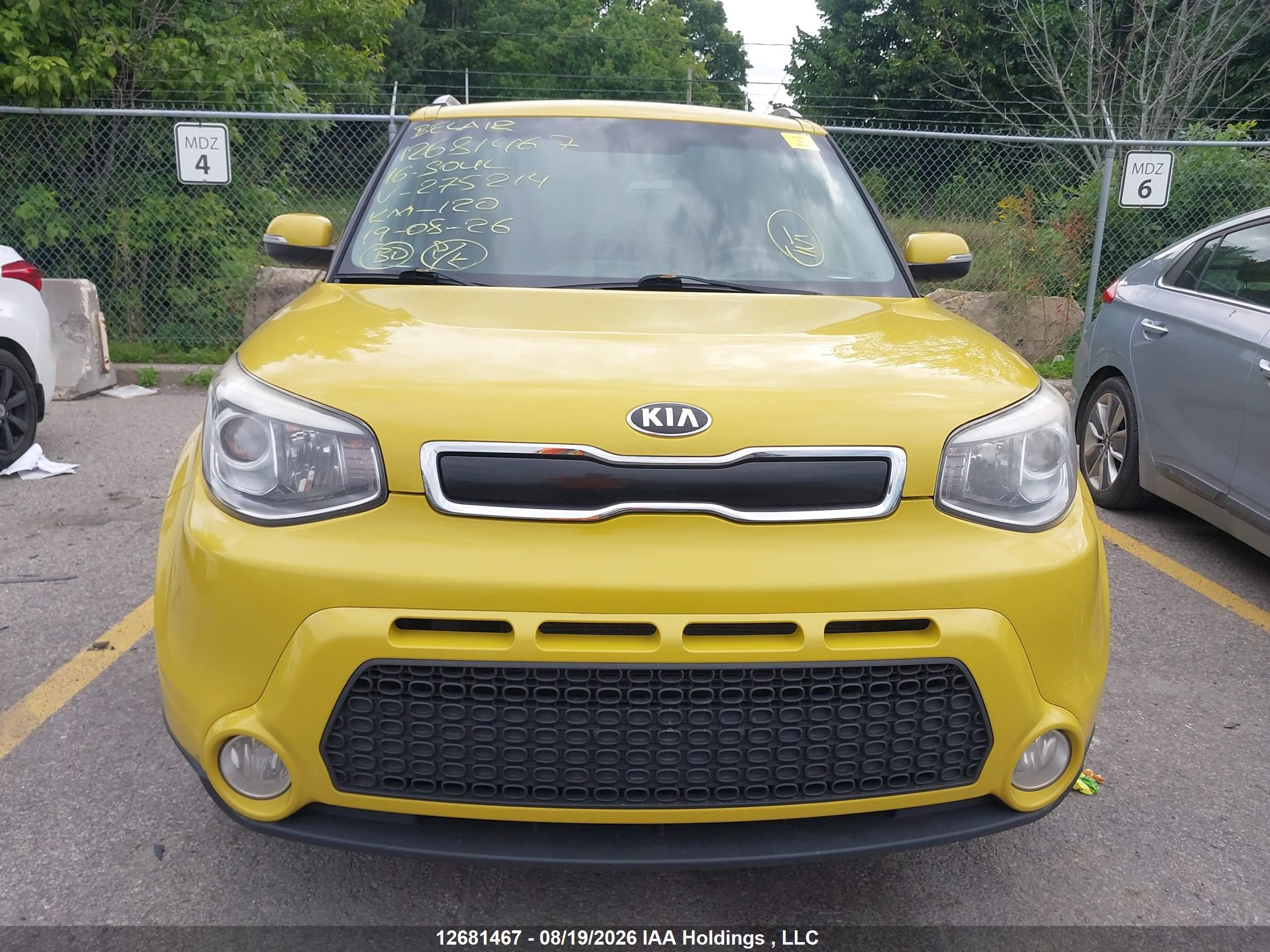 2016 KIA SOUL Exclaim