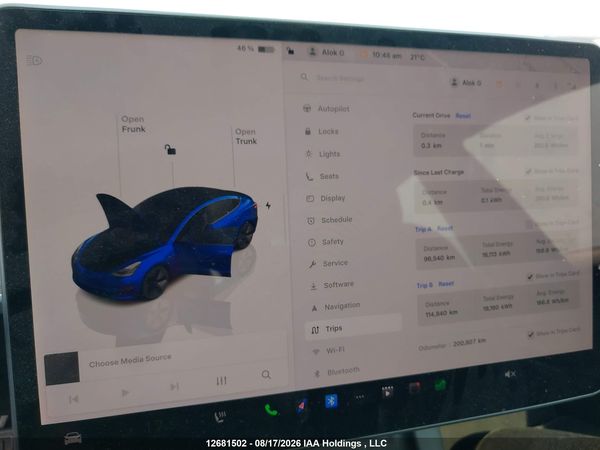 2022 TESLA MODEL 3