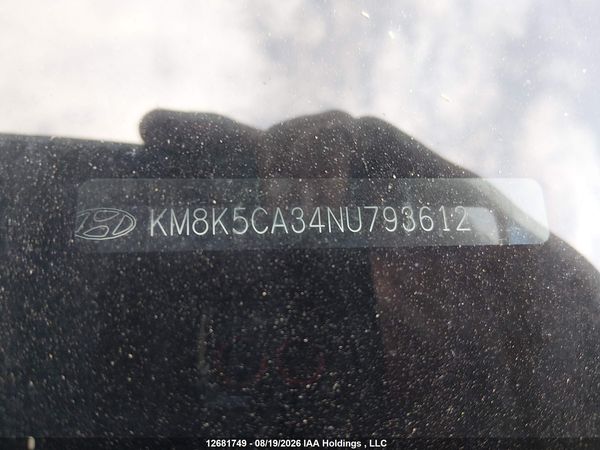 2022 HYUNDAI KONA LIMITED — I19