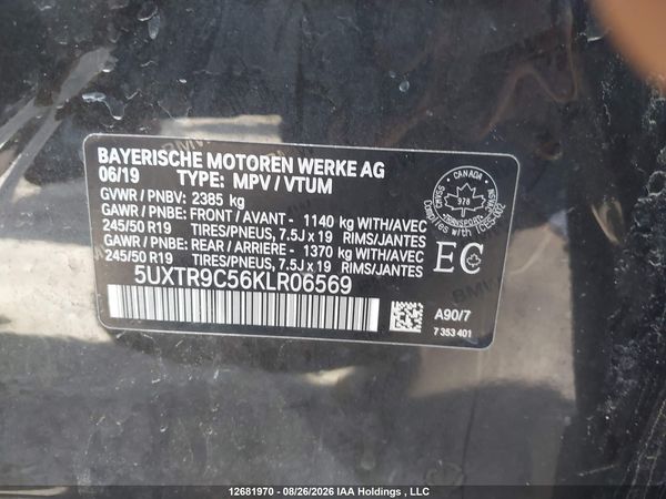 2019 BMW X3 xDrive30i