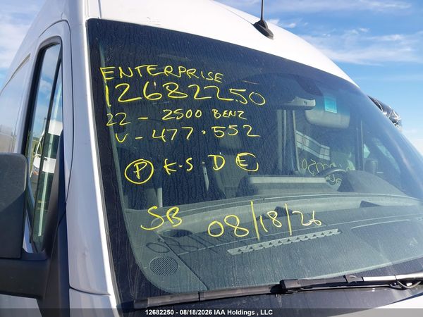 2022 MERCEDES-BENZ SPRINTER 2500 907 (VS30)