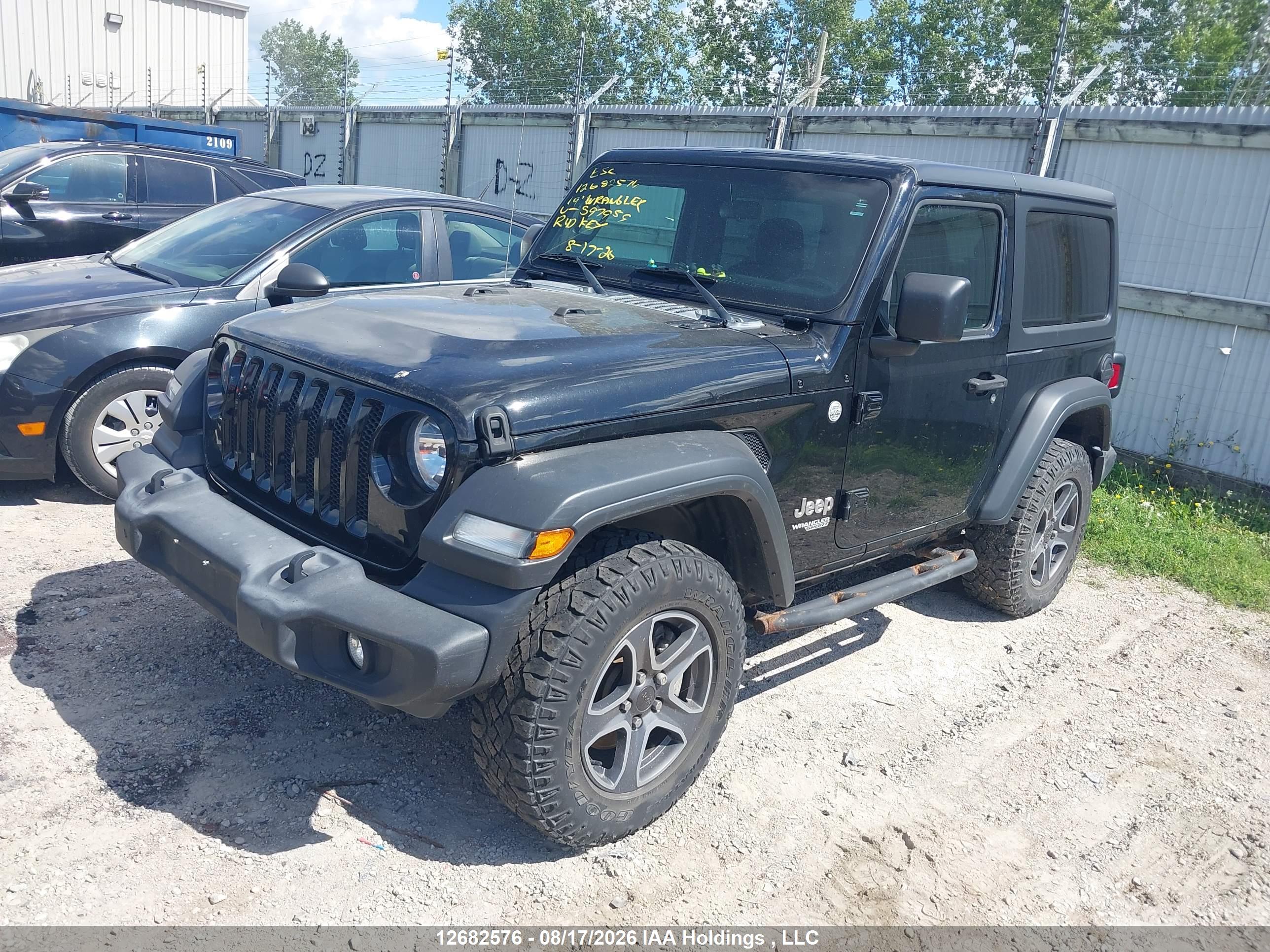 2019 JEEP WRANGLER SPORT — I2