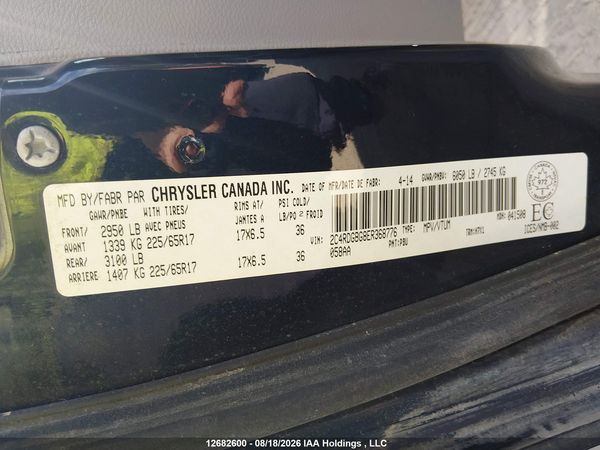 2014 DODGE GRAND CARAVAN SE