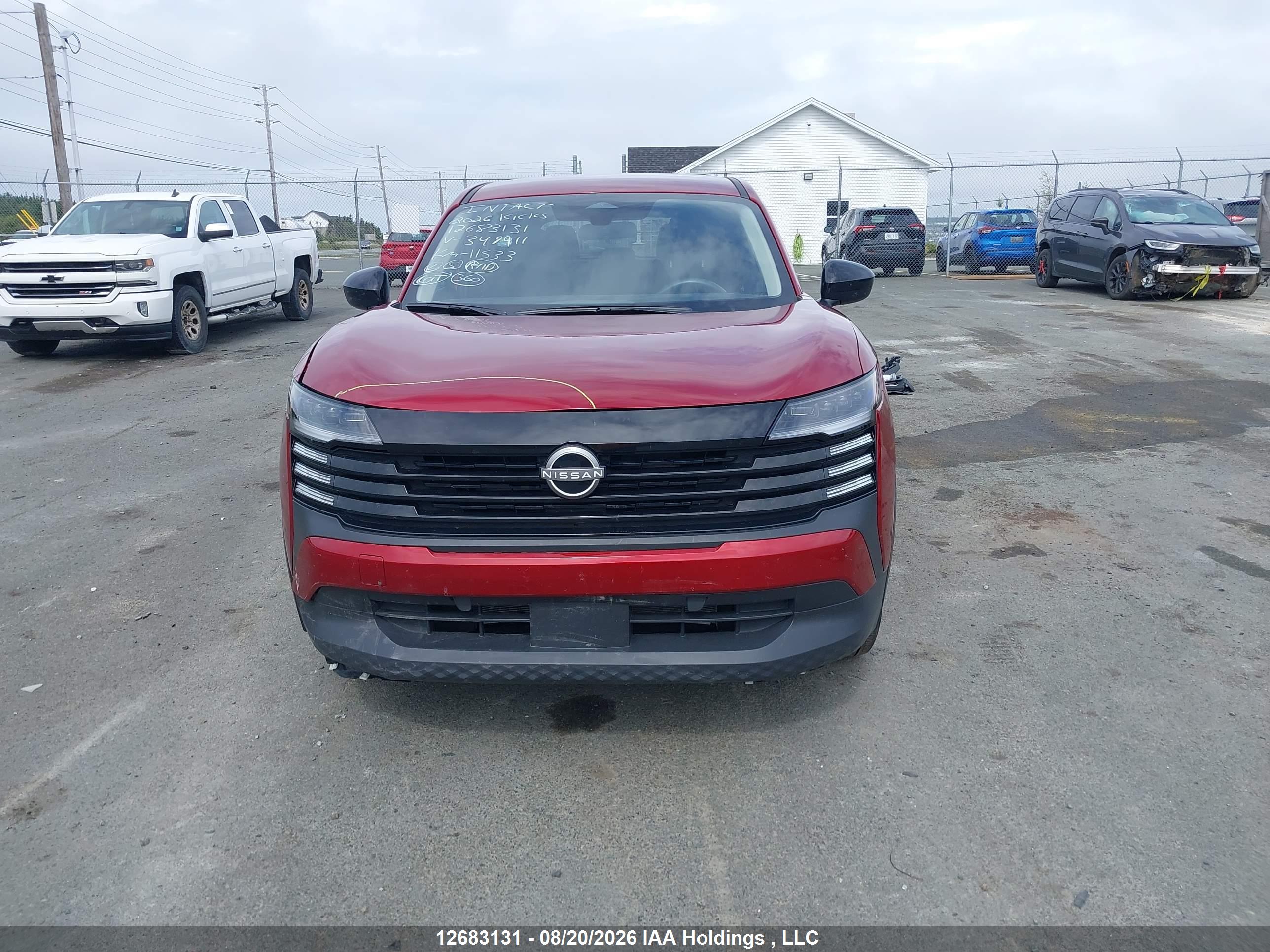 2026 NISSAN KICKS SV AWD CVT