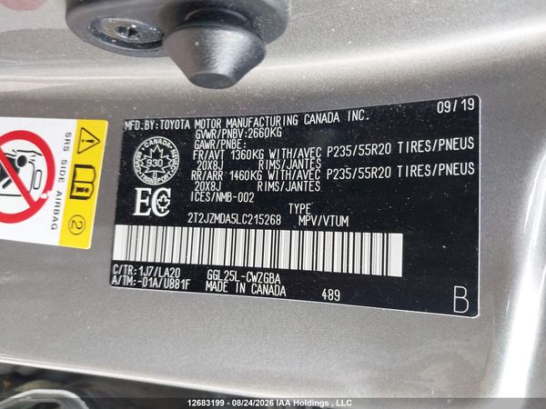 2020 LEXUS RX 350 350 Luxury