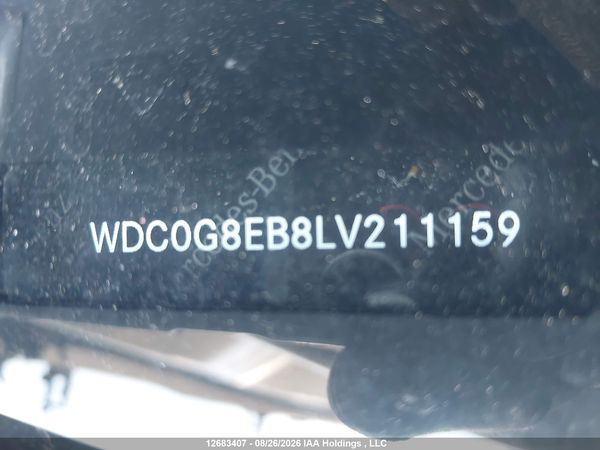 2020 MERCEDES-BENZ GLC 300 4MATIC
