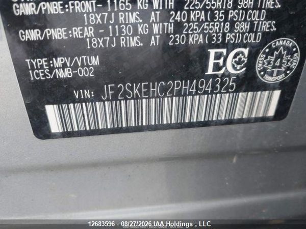 2023 SUBARU FORESTER SPORT