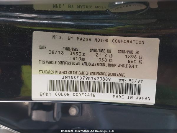 2019 MAZDA CX-3 GT