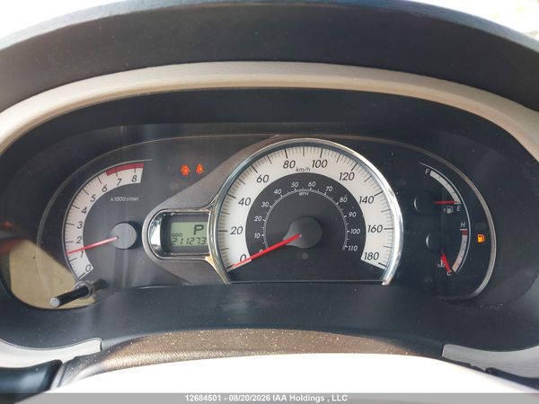 2012 TOYOTA SIENNA SE 8 PASSENGER